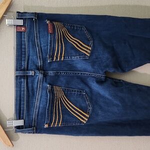 7 For All Mankind Tailorless Dojo Jeans Size 29